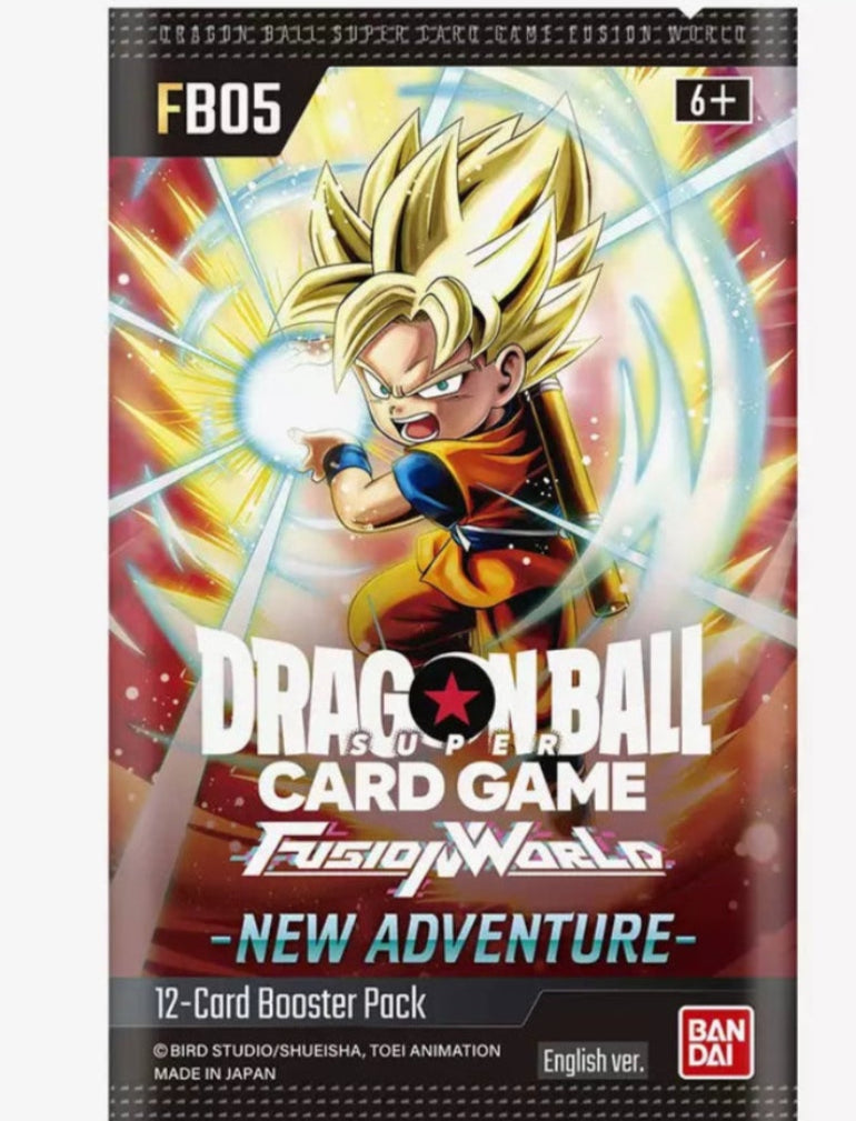 Dragon Ball Fusion World - New Adventure (FB05) - Booster Pack