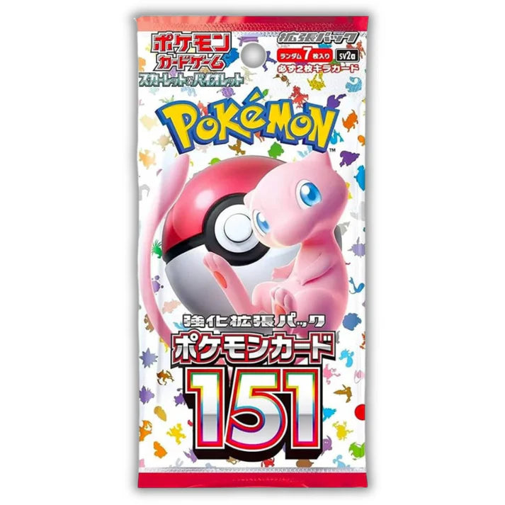 Pokémon 151 SV2a Booster Pack | Japanese Mew Set